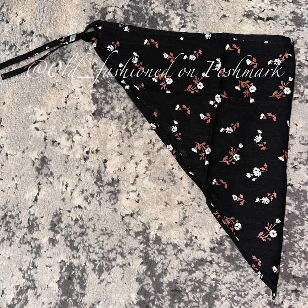 MADEWELL Florentine Floral Hair Scarf